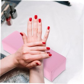 Healvian 2pcs Manicure Hand Pads Nail Art Practice Hand Pillow for Nail Charms Accessories