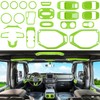 23PCS Full Set Interior Decoration Trim Kit for Jeep Wrangler