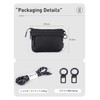 Project-cb Shoulder Bag, Diagonal Shaped, Smaller, Cordura Waterproof, Lightweight, YKK