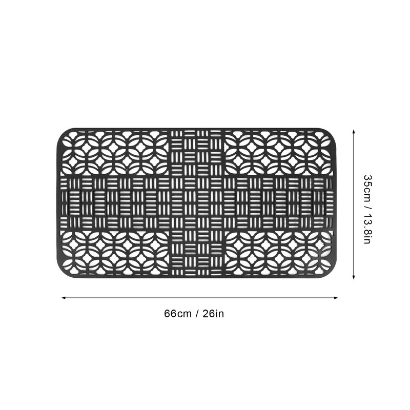 Sink Mats Silicone Anti Slip Heat Resistant 66x35cm Large Size