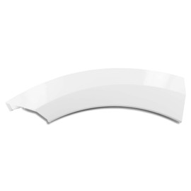 DEKAROX Door Handle 105 x 84 x 24 mm for Gorenje 333855 349966 Robust Plastic Handle White for Front Loader Washing Machine