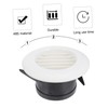 SHOWERORO 2Pcs Round Air Vent Louver for Air Conditioner Ceiling