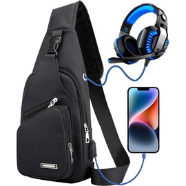 Bandolera Impermeable Para Hombre, Bandolera Multifuncional, Bandolera De Pecho, Mochila De Viaje Para Senderismo Y Camping