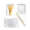 4pcs/Set Easy to Clean Matcha Tea Set with Tool Rack,