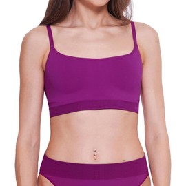 Sloggi Women's Ever Infused Multi VIT P Padded Bra, Violet