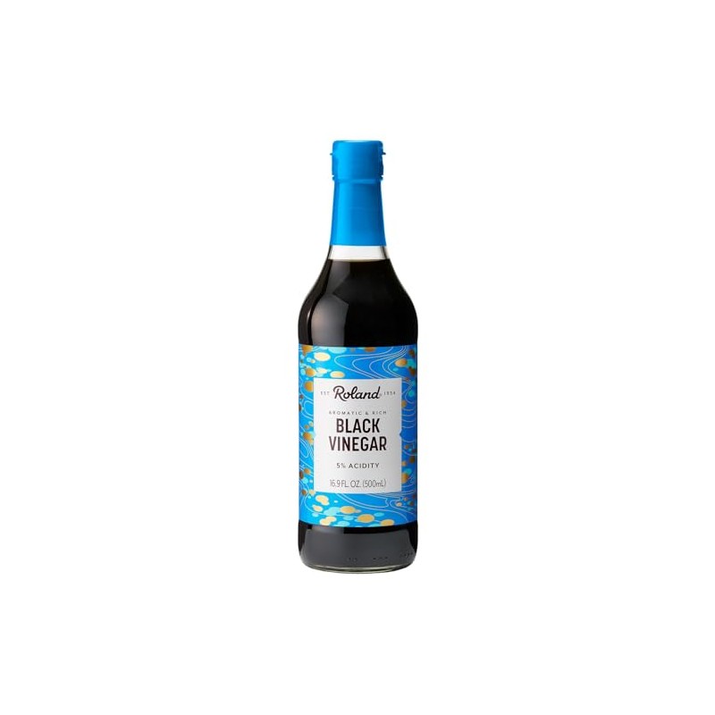 Roland Foods Black Vinegar, 16.9 Oz Bottle, Pack of 1