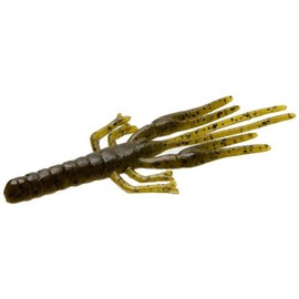 Zoom Bait Big Critter Craw Bait-Pack of 10 (Green Pumpkin, 5-Inch), One Size (039-025)