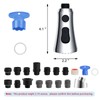 Hibbent Pull Down Kitchen Faucet Head Replacement, 3-Function NSF/ANSI/CAN 61