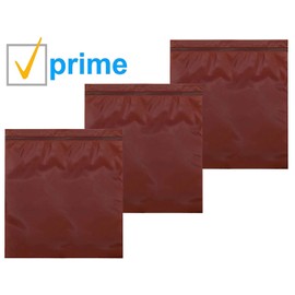 APQ Pack of 1000 Amber Zipper Bags 6 x 8. Seal Top Plastic Bags 6x8. Brown Poly Packing Bags for Storing and Transporting, 3 mil Thick. Ideal for Electronics, Lab specimens. UV Protection.