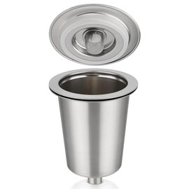 Reusable Stainless Steel Filter Cup for Cuisinart, Compatible with Cuisinart #SS-RFC HomeBarista Reusable Filter Cup, Upgraded Version (1 Pack)