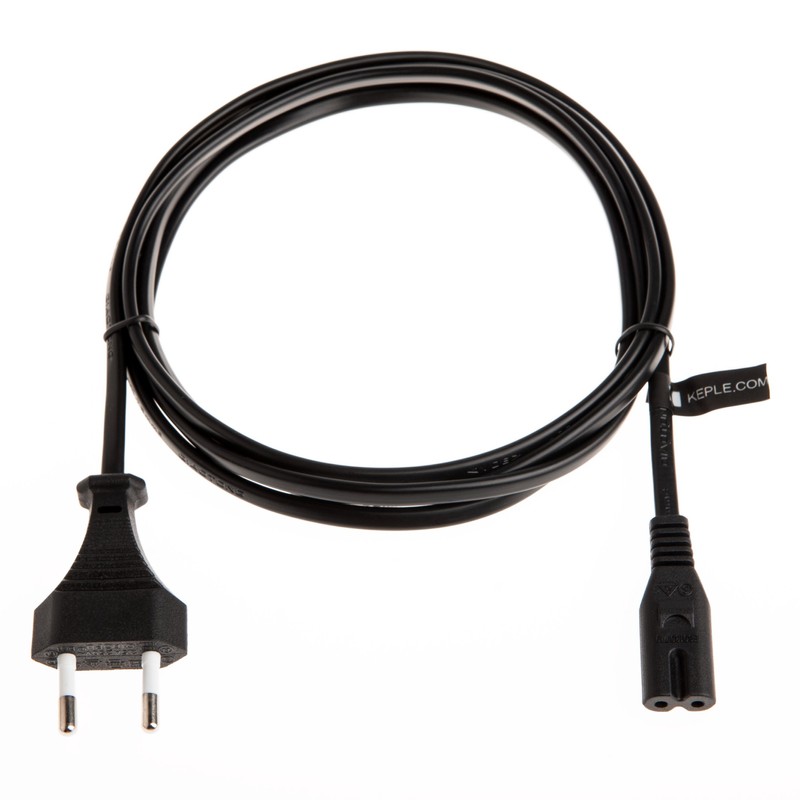 Keple 2 Pin Power Cable Figure 8 Cable Compatible with
