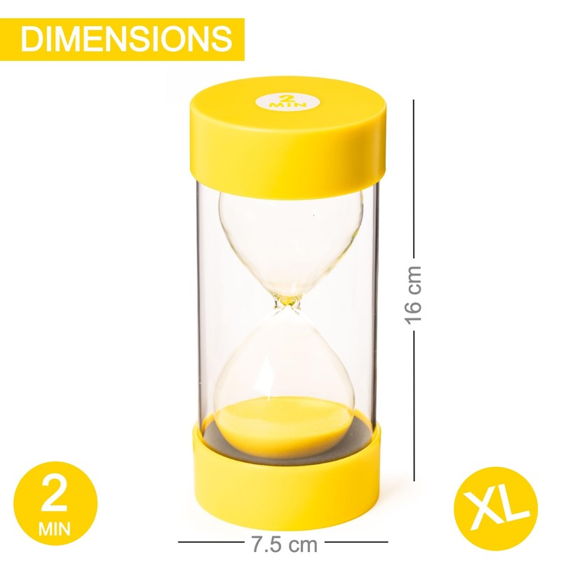 Jumbo Sand Timer for Kids - Colourful and Attractive -