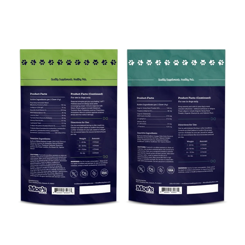 Moe's Healthy Pets Moe's Namaste & Slay Bundle - Moe's