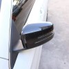 car-attention Carbon Fiber Rearview Mirror Cover Frame Cap For Benz