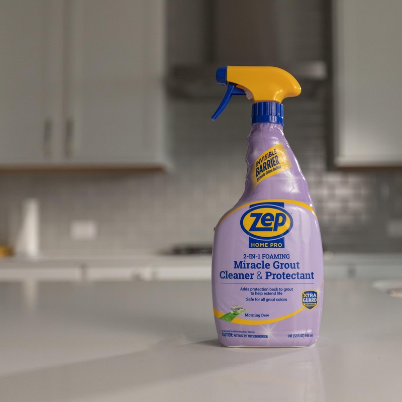 Zep Home Pro Foaming Miracle Grout Cleaner & Protectant -
