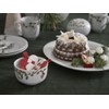 Kähler Bowl Diameter 12 cm Serving Hammershøi Christmas Handmade White