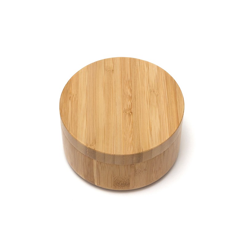 Lipper International 8839 Bamboo Wood Divided Spice Box with Swivel