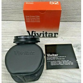 Vivitar New Old Stock Vivitar Japan Dual Cross Camera Lens Filter - DCS 52mm