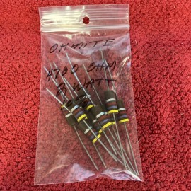 OHMITE 4700 OHM 2 WATT 10% 10 PCS NOS