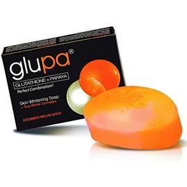 Glupa Skin Whitening Soap (Glutathione + Papaya) by Glupa
