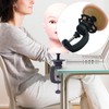 Mannequin Head Stand，Mannequin Training Head Clamp，Stand Wig Holder Stand Desk