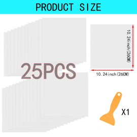 Premium 25 Sheets Puzzle Saver, Puzzle Saver Peel and Stick, Best Way to Preserve Your Finished 4 x 1000 Pieces Puzzle, 1000 Puzzle Glue Sheets No Stress & No Mess