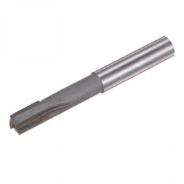 sourcing map Square Nose End Mill, 10mm Cutting Dia Tungsten Carbide Tip 3 Straight Flutes Milling Cutter with 10mm Straight Shank