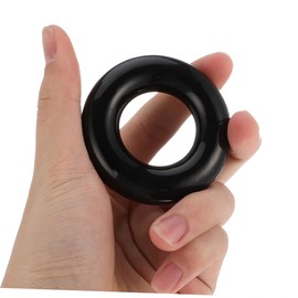 NOLITOY 2pcs Golf Weighted Swing Rings Golf Training Aid Tool for Practice Sturdy Rubber Material for Swing Improvement and Technique Training