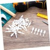 Housoutil Shutter Pins, 60PCS Shutter Repair Bolts, Plastic Plantation Shutter