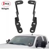 Nilight Ditch LED Work Lights Hood Mount Brackets for 2007-2013