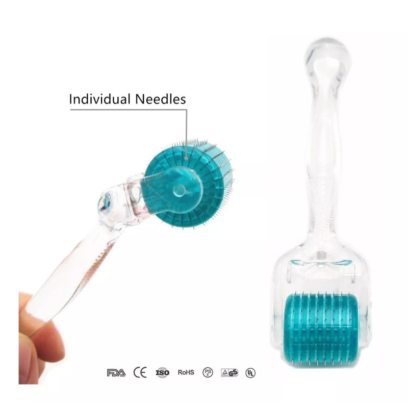 DRS Titanio Dermaroller Cicatrices Celulitis Estrias Agujas Individuales