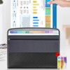 DITK-U 13 Pockets Expanding File Folder A4 Document Wallet Organizer