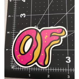 OF Odd Future Skateboard Laptop Guitar Toolbox Decal Sticker B4L