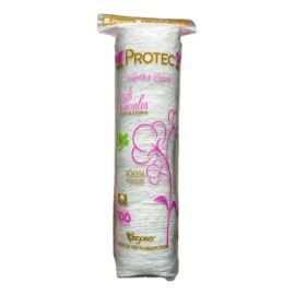 Protec Pads Faciales Con Glicerina 100 Piezas