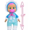 Hesstian 9-inch baby doll that cries real tears, with daisy