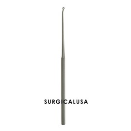 SurgicalUSA Buck Curette Fenestrated Angled Blunt Tip #2 Size Single End 6.5 Inch