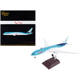 DCD Boeing 787-9 Commercial Aircraft TUI Airways Blue & White Gemini 200 Series 1/200 Diecast Model Airplane Metal GeminiJets