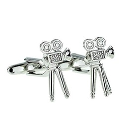 GTR Retro Movie Cameras Cufflinks (XAJ209)