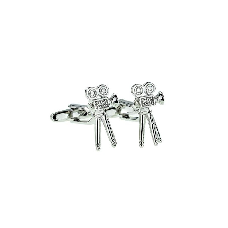 GTR Retro Movie Cameras Cufflinks (XAJ209)