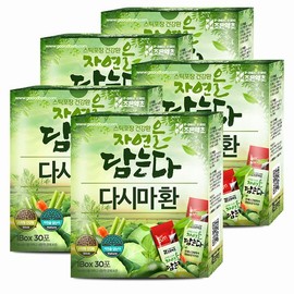 Good Herb 다시마환 스틱형 3g x 30포 x 5 Kombu Powder Stick 3g x 30 Packs x 5