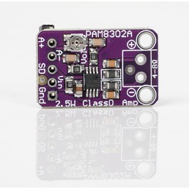 PAMEENCOS 10pcs PAM8302 2.5W Single-Channel Class D Audio Power Amplifier Module Development Board, 2.5W Class D Single Channel Solo Audio Amplifier Board Amp Module