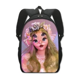 CHENGLI Kids Martinez Children School Bag,Martinez Cartoon School Travel Rucksacks Book Bags 3D Printed Cartoon Large Capacity Martinez For Girl Elementary and Middle School Students
