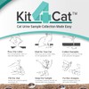 KIT4CAT 2lb Hydrophobic Litter Sand Cat Urine Sample Collection Kit