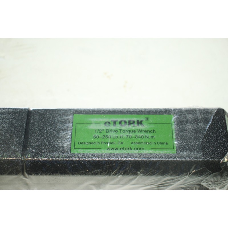 eTORK 1/2" Drive Torque Wrench C3250