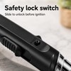 Flexible Neck Torch Lighter, Windproof Jet Flame, Refillable with Safety