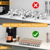 Kssiaz Coffee Pod Holder Drawer, Expandable K Cup Holder Compatible