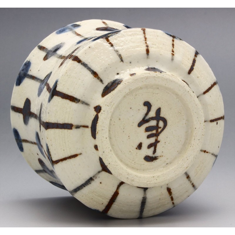 Mino Ware 043-0300 Nakagaki Tea Cup, Small Bowl, Drum Shape,