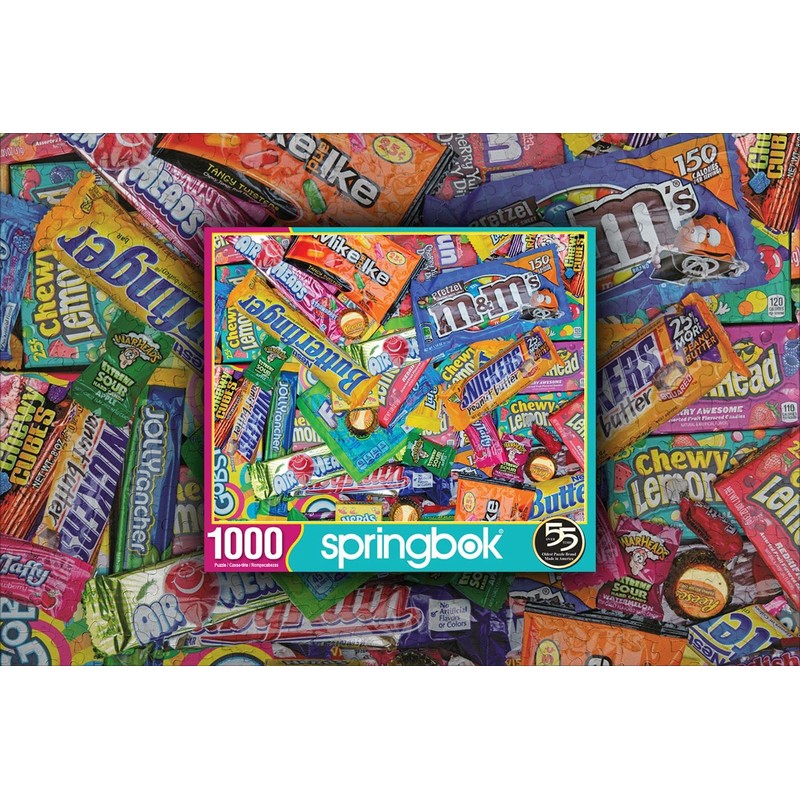 Springbok's 1000 Piece Jigsaw Puzzle Sweet Tooth - Made in