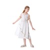 Colorful House Greek Goddess Costume Girls with Cape Deluxe Roman