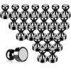 Pack of 24 Refrigerator Magnets for Adults Black Fridge Magnets